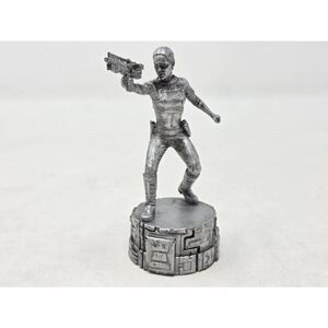 STAR WARS 2005 SAGA EDITION CHESS SET REPLACEMENT SILVER PADME AMIDALA ROOK